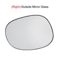 thumbnail image 2 of Right Outside Mirror Glass Rearview Mirror Glass replacement for CITROEN C2 C3I C3 Pluriel XSARA Picasso 8151GE 8151GF, 2 of 5