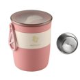 thumbnail image 1 of Stainless Steel Lunch Box With Spoon Bento Box Soup Cup Food Container Vaccum Cup For Kids School, 1 of 6