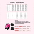 thumbnail image 5 of Yhong Leotards for Girls Gymnastics Bodysuits Long Sleeve Athletic Dance Unitard Ballet Dance Class Red 14, 5 of 5