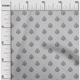 thumbnail image 1 of oneOone Georgette Viscose Fabric Floral Block Print Fabric By The Yard 42 Inch Wide, 1 of 4