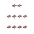 thumbnail image 2 of Youkk 2pcs Easy To Clean – Realistic Appearance – Artificial Flowers For Wedding purple 5Set, 2 of 6