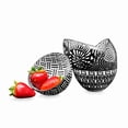 thumbnail image 1 of Hometrends Round Dip Bowl 7oz Asst'd Black & White Pattern, 1 of 3