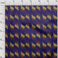 thumbnail image 2 of oneOone Viscose Chiffon Fabric Leaves Block Print Sewing Fabric BTY 42 Inch Wide, 2 of 4