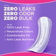 thumbnail image 3 of Always Discreet Adult Incontinence Pads for Women, Moderate Absorbency, Regular Length, Postpartum Pads, 108 CT, 3 of 18