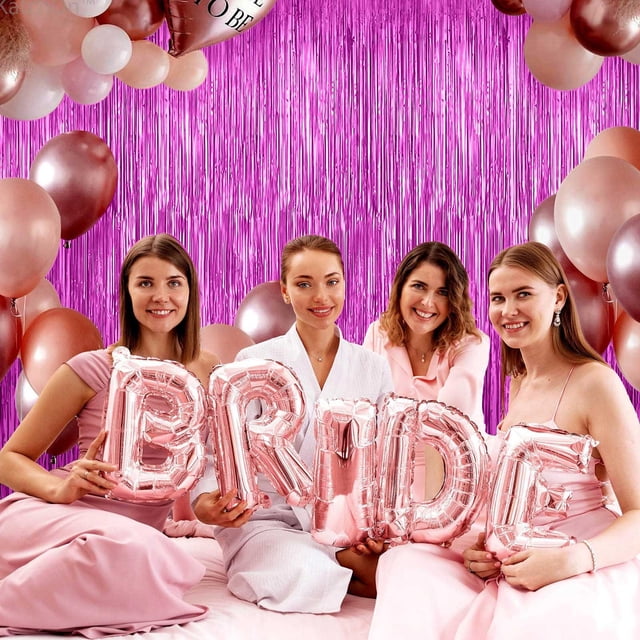 Fringe Curtain for Wedding Birthday Party Decorations Photo Booth Streamers Holiday Graduation Bridal Shower MultiScene Arrangement