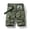 Army Green, variant on cllios Mens Cotton Casual Cargo Shorts Lightweight Elastic Waist Work Shorts Outdoor Work Shorts Straight Leg Hiking Shorts with Multi Pockets