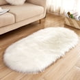 thumbnail image 1 of Vaidha Soft Rug Chair Cover Artificial Sheepskin Wool Warm Hairy Carpet Seat Mats Rug, 1 of 2