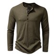 thumbnail image 1 of T-Shirt à Manches Longues pour Hommes Hommes Décontracté Uni Chandail à Manches Longues Col Rond T-Shirt Hauts Blouse T-Shirts pour Hommes Mode Into the Am T-Shirts pour Hommes T-Shirt à Manches Longues, 1 of 9