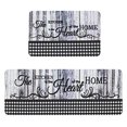 thumbnail image 1 of Giyblacko Carpet Door Mats Kitchen Carpet (2 Pieces) S Kitchen Carpet Washable Cushion Comfortable Kitchen Carpet Set, 1 of 1