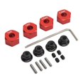 thumbnail image 3 of Moyeu de Roue de Voiture à Télécommande, Installation Facile Moyeu de Roue RC de 14mm de Diamètre 5.5mm 7mm d'Épaisseur pour Remplacement Rouge, 3 of 8
