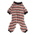 thumbnail image 2 of Pyjama Rayé pour Animaux, Combinaison Extensible en Polyester Lavable en Machine pour Chien pour Usage Quotidien pour Chambre TP,S,M,L,TG, 2 of 8