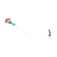 thumbnail image 4 of Milaget 1:64 Scale Miniature Kite Flying Figure Lightweight Multifunctional Handmade Pink Dress Girl, 4 of 9