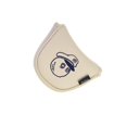 thumbnail image 4 of Redempat Golf Putter Head Cover agnetic Closure Golf PU Accessories Covers Golf Club beige semicircular M, 4 of 6