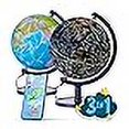 thumbnail image 3 of SJSMARTGLOBE Interactive 10" Globe for Children with Stand (DIY) - App-Compatible, 400 Wonders, 1000+ Facts, LED Constellations, STEM Globe, World Lamp & Earth Decor, 3 of 4