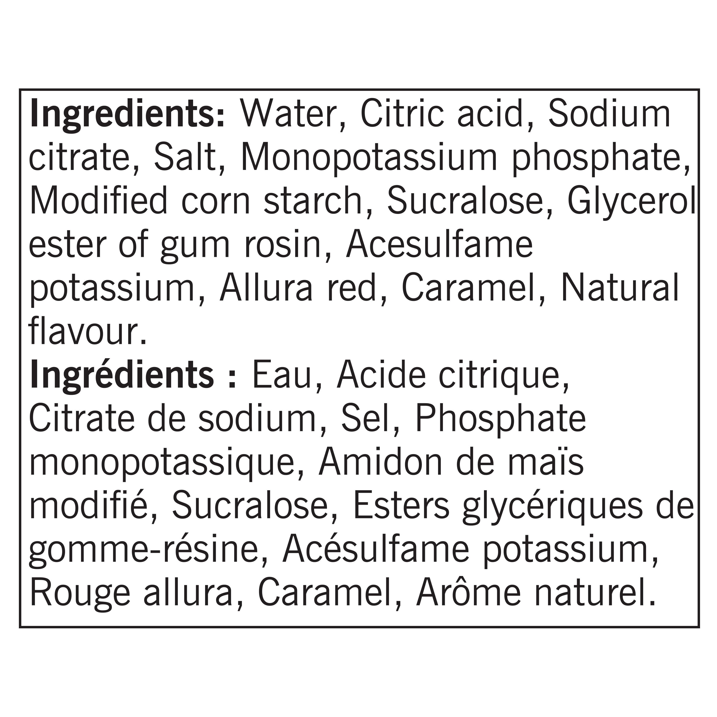 Gatorade Zéro Punch aux Fruits Boisson Électrolytique 710 mL, Bouteille