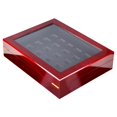 thumbnail image 3 of MERIGLARE Wooden Jewelry Box Storage Display Case Jewelry Organizer 30 Slot, 3 of 7