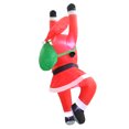 thumbnail image 4 of Occasions 6.5’ Inflatable Hanging Santa – Christmas Outdoor Decoration, 4 of 10