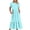 Sky Blue, variant on Bigersell Hawaiian Dresses for Women Summer Female Crew Neck Short Sleeve Maxi T-Shirt Dress Style D-30 Floral Dress Ladies Regular Summer Dresses , Pink L