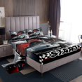thumbnail image 1 of Erosebridal Teens Racing Car Full Sheet Sets,Extreme Sports Bedding Full Size,Fast Car Decor,Lightweight,4-Piece, 1 of 7