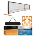 thumbnail image 2 of koolsoo Filet de Pickleball Portable 22 Pieds Équipement Filet de Cornichon pour Jeu Fête Tennis Orange, 2 of 9