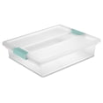thumbnail image 1 of Sterilite Clear Large Clip Box, 1 of 9