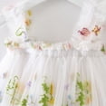 thumbnail image 4 of Robe Décontractée pour Filles Sans Manches Tutu pour Tout-Petites Robes de Fée Robe en Tulle 3-4 Ans, 4 of 5