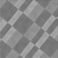 thumbnail image 1 of Ahgly Tapis d'Intérieur Lavable en Machine Carré Gris Foncé, 6 Pieds Carré, 1 of 7