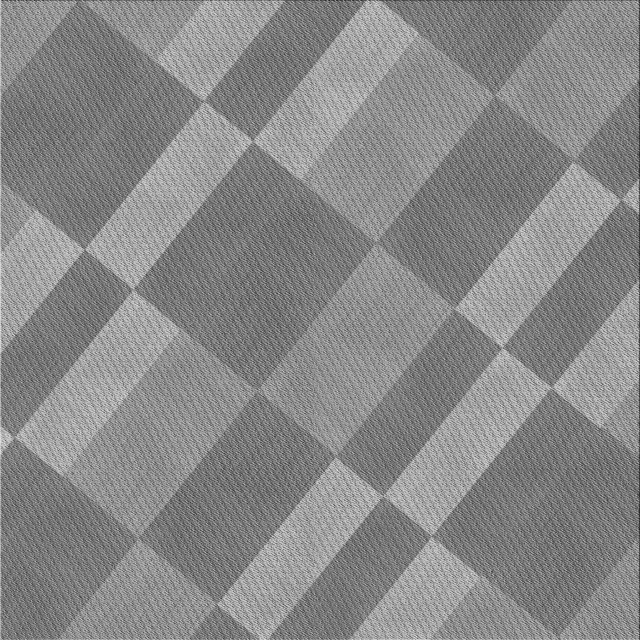 Ahgly Tapis d'Intérieur Lavable en Machine Carré Gris Foncé, 6 Pieds Carré