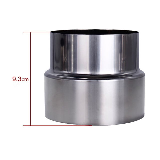 Stainless Steel Flue Liner Reducer / Tubing Connector Chimney Adaptor Stove Pipe