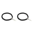 thumbnail image 2 of Baohd Stylish And Comfortable Beaded Bracelets For Wear Gift Cross Pendant Bracelets black 2Set, 2 of 6
