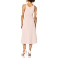 thumbnail image 4 of Dress the Population Robe MIDI Sans Manches Ajustée et Évasée avec Boutons pour Femmes Emily, Blush Poudre, m, 4 of 4