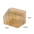 thumbnail image 3 of Makeup Storage Organizer Box Space Saving Makeup Holders For Cosmetic Makeup Accessories, 3 of 3