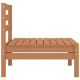 thumbnail image 3 of vidaXL Canapés de Jardin Mi-Hauteur 2 Pcs Brun Miel Pin Massif, 3 of 4