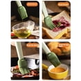 thumbnail image 4 of TIELUTT Silicone Basting Brush Baking Brush for Cooking Grilling Oil and Kitchen Pasta Roller Attachment Brush for Cooking Rack Corn Brush for Clean Corn Basting Brush Silicone Hook Measuring Jigger, 4 of 8