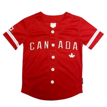 Mad Engine Boys Team Canada Baseball Jersey