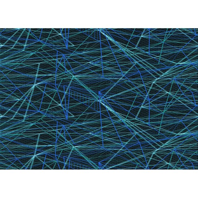 Ahgly Company Machine Washable Indoor Rectangle Transitional Dark Cyan Green Area Rugs, 5' x 7'