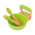 thumbnail image 3 of LYUMO 4pcs Baby Food Masher Mash Serve Freshfood Bowl Infant Feeding Suction Bowl Spoons Set, Baby Feeding Bowl Spoons, Baby Mash Bowl, 3 of 8