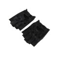 thumbnail image 3 of Dalazy Vintage Retro PU Leather Men s Fingerless Driving Cycling Gloves Black Hook Loop XL 1Set, 3 of 6
