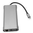 thumbnail image 3 of Station d'Accueil USB C, Adaptateur Multiport Charge Rapide USB 3.0 Port de Son 3.5mm Haute Résolution Interface Multimédia HD pour Ordinateurs Portables, 3 of 8