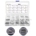 thumbnail image 4 of Épingles en Acier Inoxydable 15 Types 150 Pcs Épingles de Coton Fendu pour Industrie de la Machinerie pour Meubles, 4 of 8