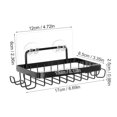thumbnail image 2 of chock kitchen gadgets shower wall soap dish holder wall mounted draining soap for bathroom tile rectangle bar soapdish with perforation replacement for suction soapholder, 2 of 8