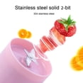 thumbnail image 4 of LSLJS Portable Juicer Cup, Mini Juicer Cup for Smoothies, Juices and Shakes, Portable Juicer Cup with Powerful Motor, Suitable for Home, Travel, Office, Outdoor, Dental Irrigator, 4 of 8
