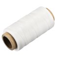 thumbnail image 3 of Unique Bargains 186 Yards 210D/1mm Leather Sewing Thread Polyester Waxed Cord, White, 3 of 5