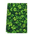 thumbnail image 2 of BAOPAI St. Patrick's Day Hand Towel with Festive Shamrock Print, Highly Absorbent and Durable Polyester for Kitchen, Bathroom and Irish Festival Decor, 2 of 6