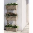 thumbnail image 1 of vidaXL Jardinière de Jardin 6 Pcs 100 cm Taupe, 1 of 4