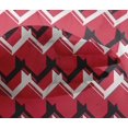 thumbnail image 4 of oneOone Viscose Chiffon Fabric Chevron Geometric Decor Fabric Printed BTY 42 Inch Wide, 4 of 4