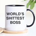 thumbnail image 1 of Acen Merchandise le Meilleur Patron du Monde - comme sur la Photo - 11Oz, 1 of 5