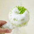 thumbnail image 3 of Hearth & Gear Pet Bath Brush Long Handle Grooming Brush With Shampoo Dispenser | Soft Silicone Cleaning Brush For Cats Dogs Rabbits | Liquid Adding Pet Massage Brush For Bathing Showering Slicker, 3 of 4