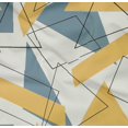 thumbnail image 4 of oneOone Organic Cotton Poplin Twill Fabric Rectangle & Triangle Geometric Decor Fabric Printed BTY 42 Inch Wide, 4 of 4