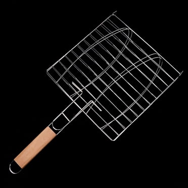 Panier de Gril BBQ Antiadhésif, Filet de Barbecue, Filet de BBQ pour Four de Gril BBQ